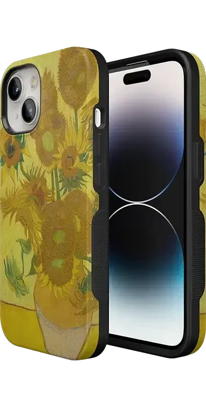 Luxury Feel Van Gogh | Sunflowers Floral Case  Limited Release!