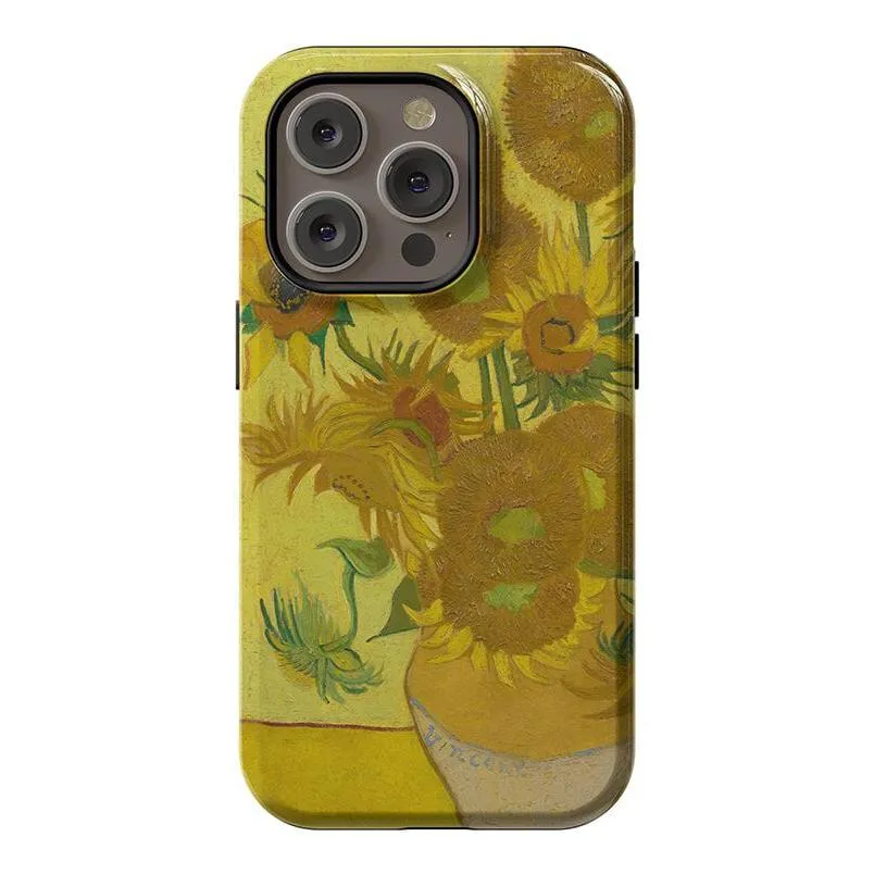 Luxury Feel Van Gogh | Sunflowers Floral Case  Limited Release!