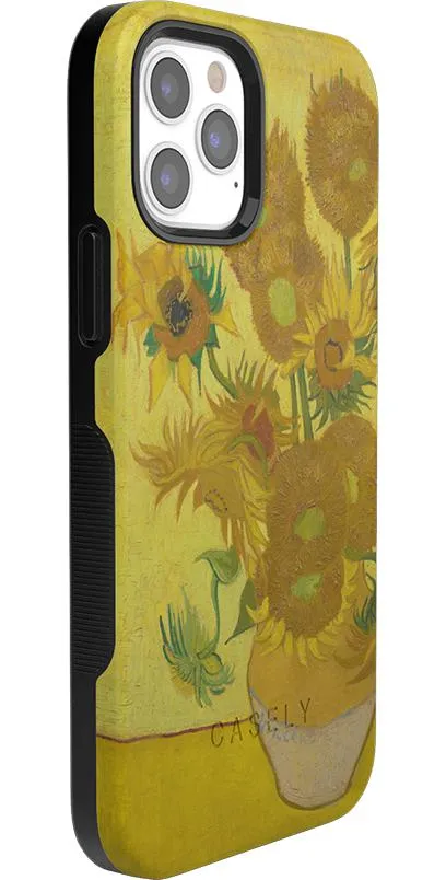 Luxury Feel Van Gogh | Sunflowers Floral Case  Limited Release!
