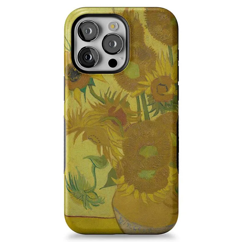 Luxury Feel Van Gogh | Sunflowers Floral Case  Limited Release!