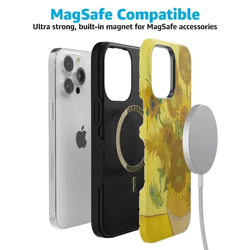 Luxury Feel Van Gogh | Sunflowers Floral Case  Limited Release!