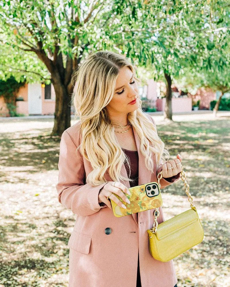 Luxury Feel Van Gogh | Sunflowers Floral Case  Limited Release!