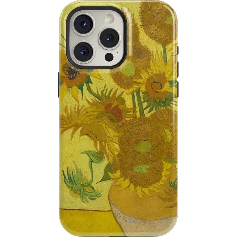 Luxury Feel Van Gogh | Sunflowers Floral Case  Limited Release!