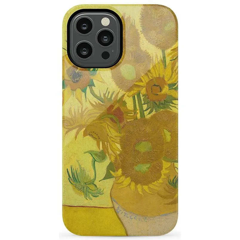 Luxury Feel Van Gogh | Sunflowers Floral Case  Limited Release!