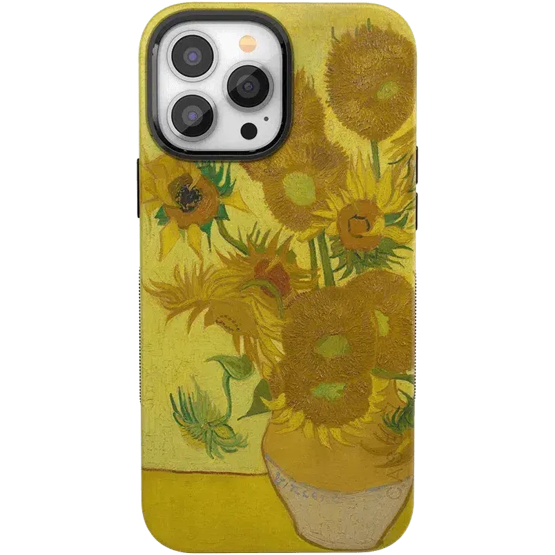 Luxury Feel Van Gogh | Sunflowers Floral Case  Limited Release!