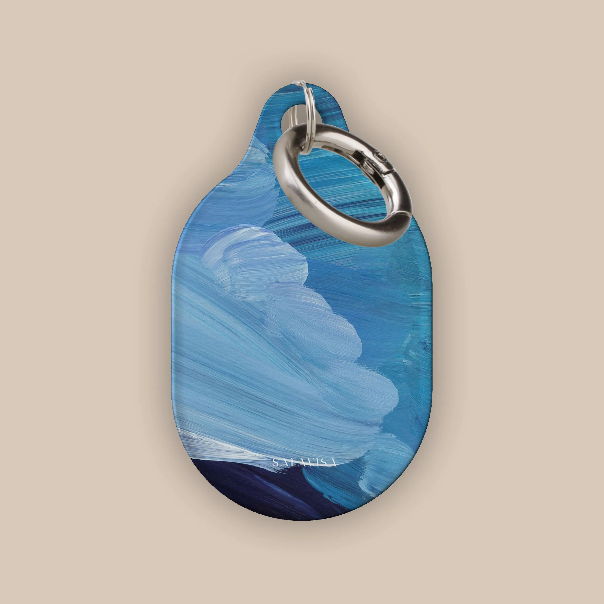 Luxury Feel Winter Canvas AirTag Holder  Limited Release!
