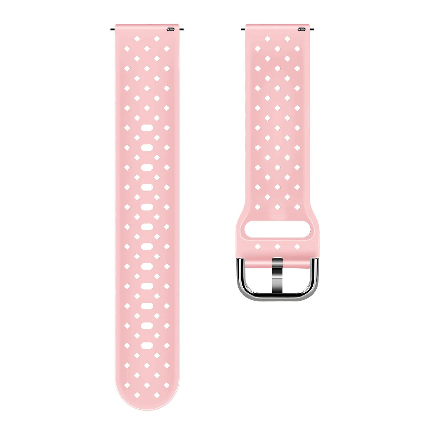 Luxury Feel Xiaomi Amazfit GTS Braided Silicone Strap (Pink)  Last Few Pieces!
