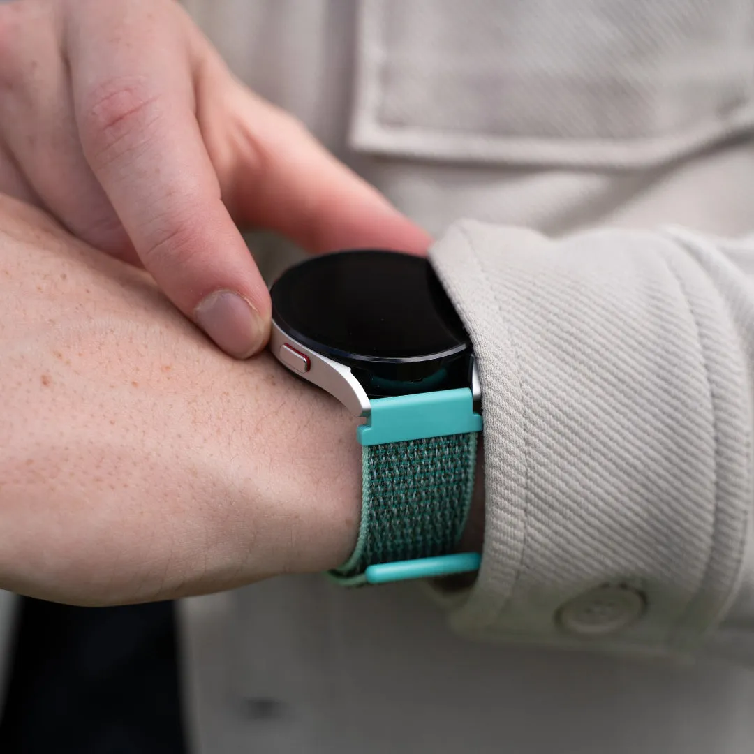 Luxury Feel Xiaomi Amazfit GTS Nylon Strap (Mint)  Going Fast!