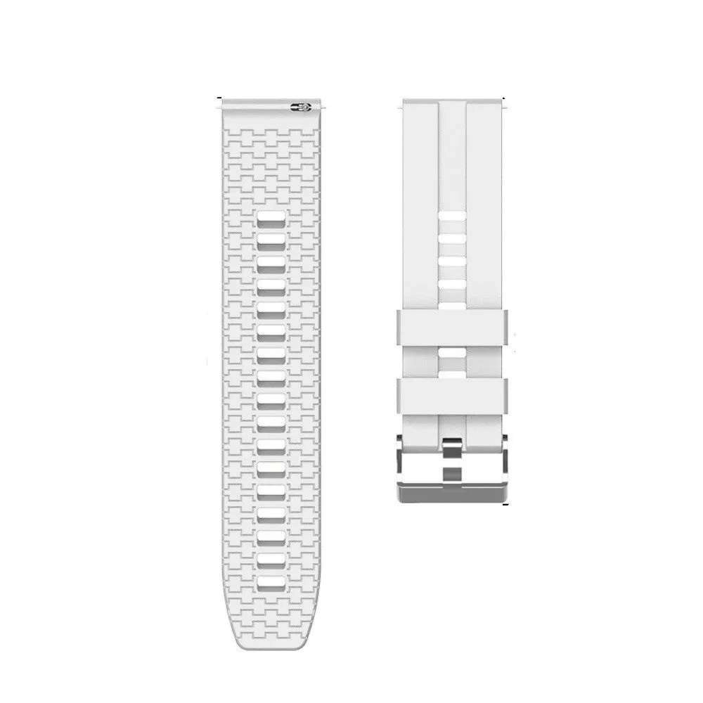 Luxury Feel Xiaomi Amazfit GTS Silicone Strap Extreme (White)  Stylish & Comfortable