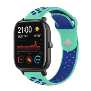Luxury Feel Xiaomi Amazfit GTS Sport Strap (Aqua/Blue)  Limited Stock!