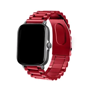 Luxury Feel Xiaomi Amazfit GTS Steel Strap (Red)  Limited Availability!