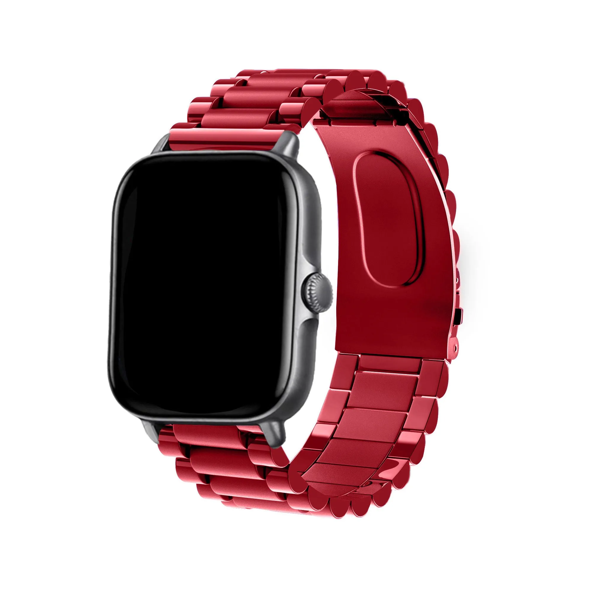 Luxury Feel Xiaomi Amazfit GTS Steel Strap (Red)  Limited Availability!