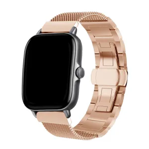 Luxury Feel Xiaomi Amazfit GTS Steel/Milanese Strap (Rose Gold)  Dont Miss Out!