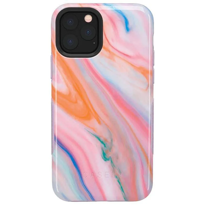 Luxury Feel You're a Gem | Rainbow Marble Swirl Case  Almost Sold Out!