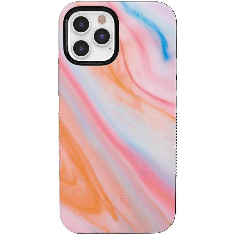 Luxury Feel You're a Gem | Rainbow Marble Swirl Case  Almost Sold Out!