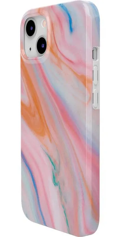 Luxury Feel You're a Gem | Rainbow Marble Swirl Case  Almost Sold Out!