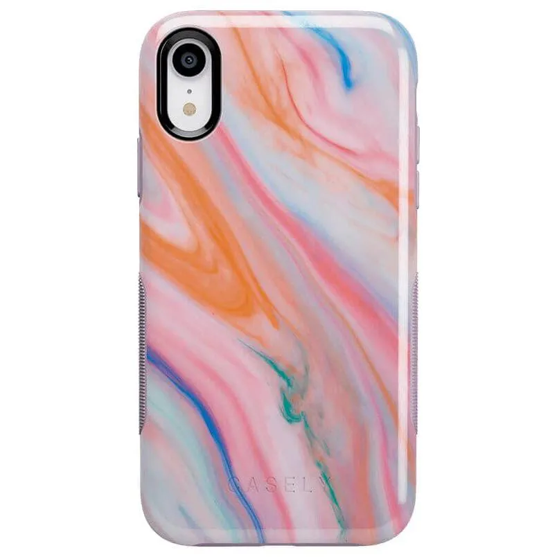 Luxury Feel You're a Gem | Rainbow Marble Swirl Case  Almost Sold Out!