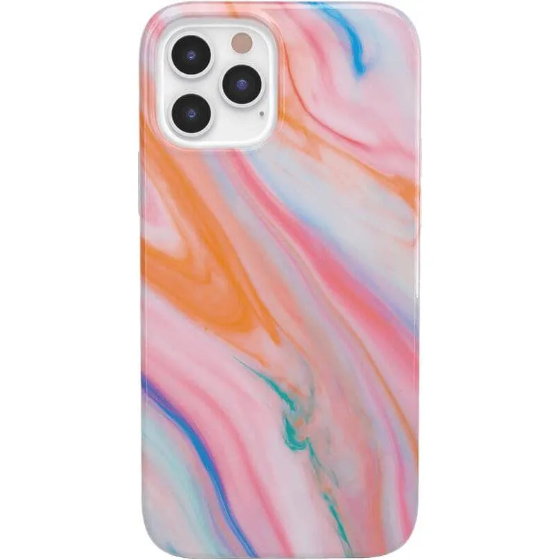 Luxury Feel You're a Gem | Rainbow Marble Swirl Case  Almost Sold Out!