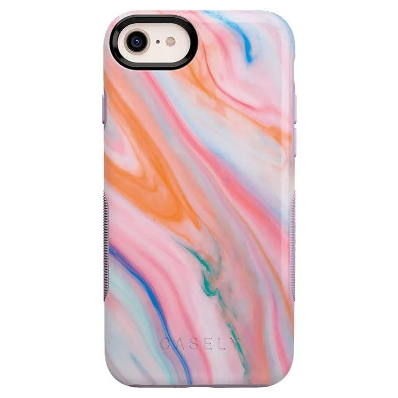 Luxury Feel You're a Gem | Rainbow Marble Swirl Case  Almost Sold Out!
