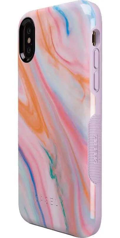 Luxury Feel You're a Gem | Rainbow Marble Swirl Case  Almost Sold Out!