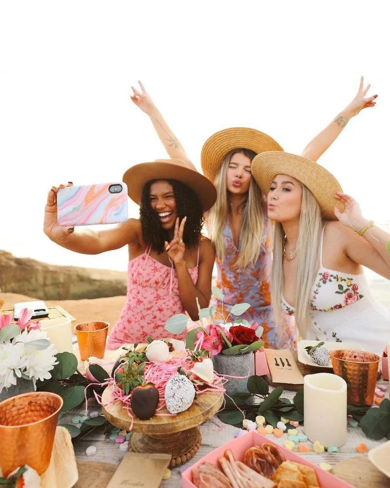 Luxury Feel You're a Gem | Rainbow Marble Swirl Case  Almost Sold Out!