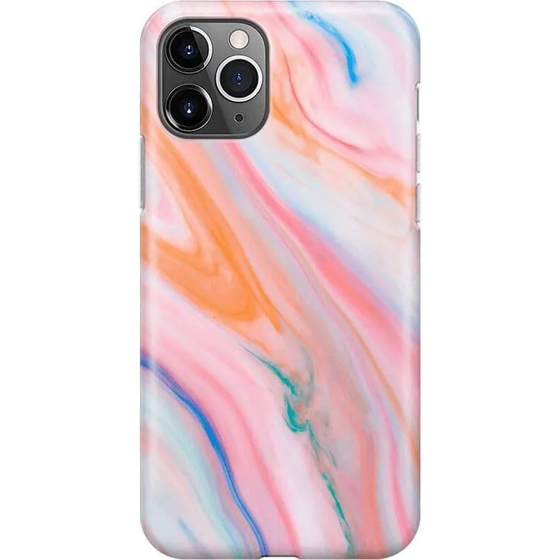 Luxury Feel You're a Gem | Rainbow Marble Swirl Case  Almost Sold Out!