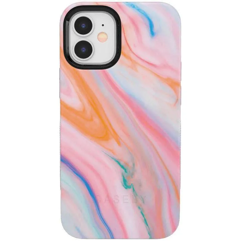 Luxury Feel You're a Gem | Rainbow Marble Swirl Case  Almost Sold Out!