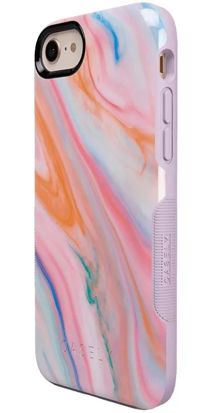 Luxury Feel You're a Gem | Rainbow Marble Swirl Case  Almost Sold Out!