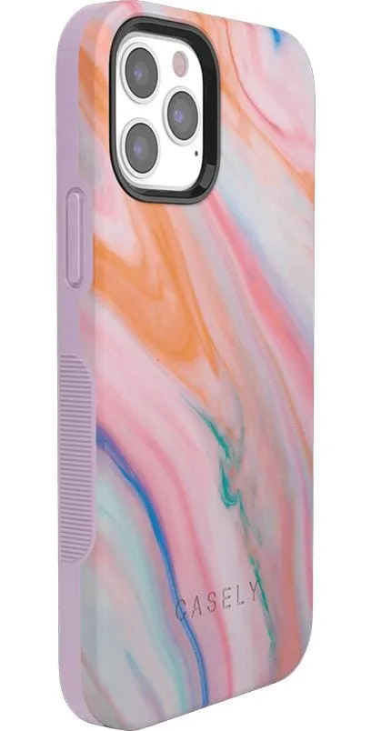Luxury Feel You're a Gem | Rainbow Marble Swirl Case  Almost Sold Out!