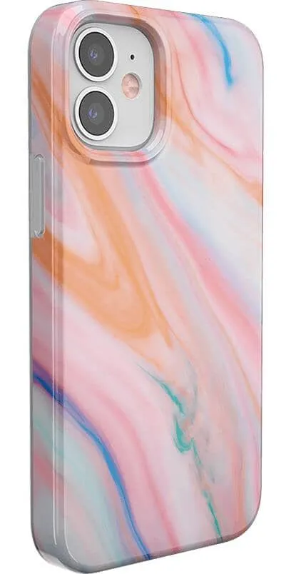 Luxury Feel You're a Gem | Rainbow Marble Swirl Case  Almost Sold Out!