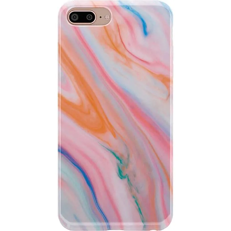 Luxury Feel You're a Gem | Rainbow Marble Swirl Case  Almost Sold Out!