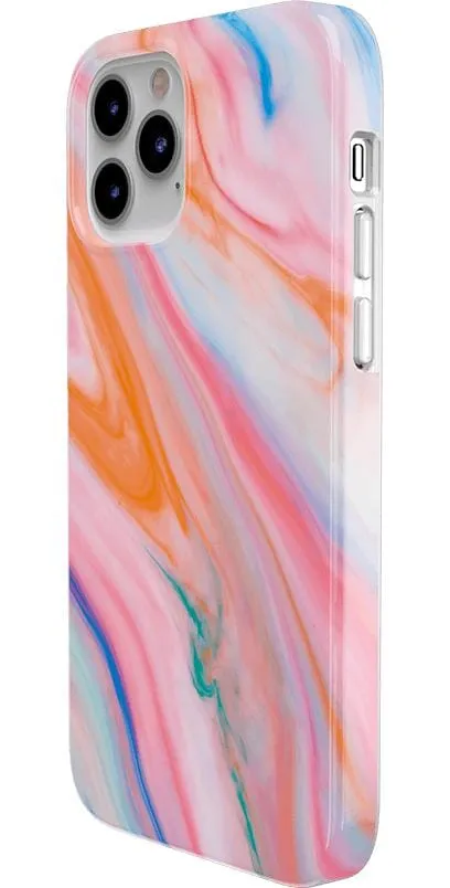 Luxury Feel You're a Gem | Rainbow Marble Swirl Case  Almost Sold Out!