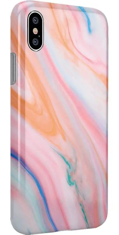 Luxury Feel You're a Gem | Rainbow Marble Swirl Case  Almost Sold Out!