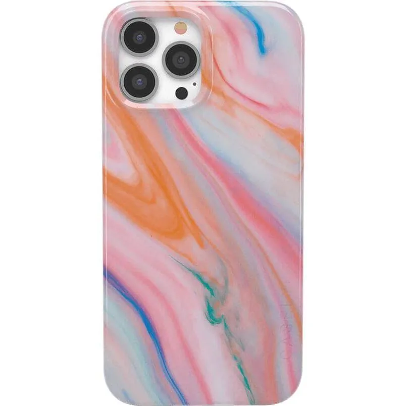 Luxury Feel You're a Gem | Rainbow Marble Swirl Case  Almost Sold Out!