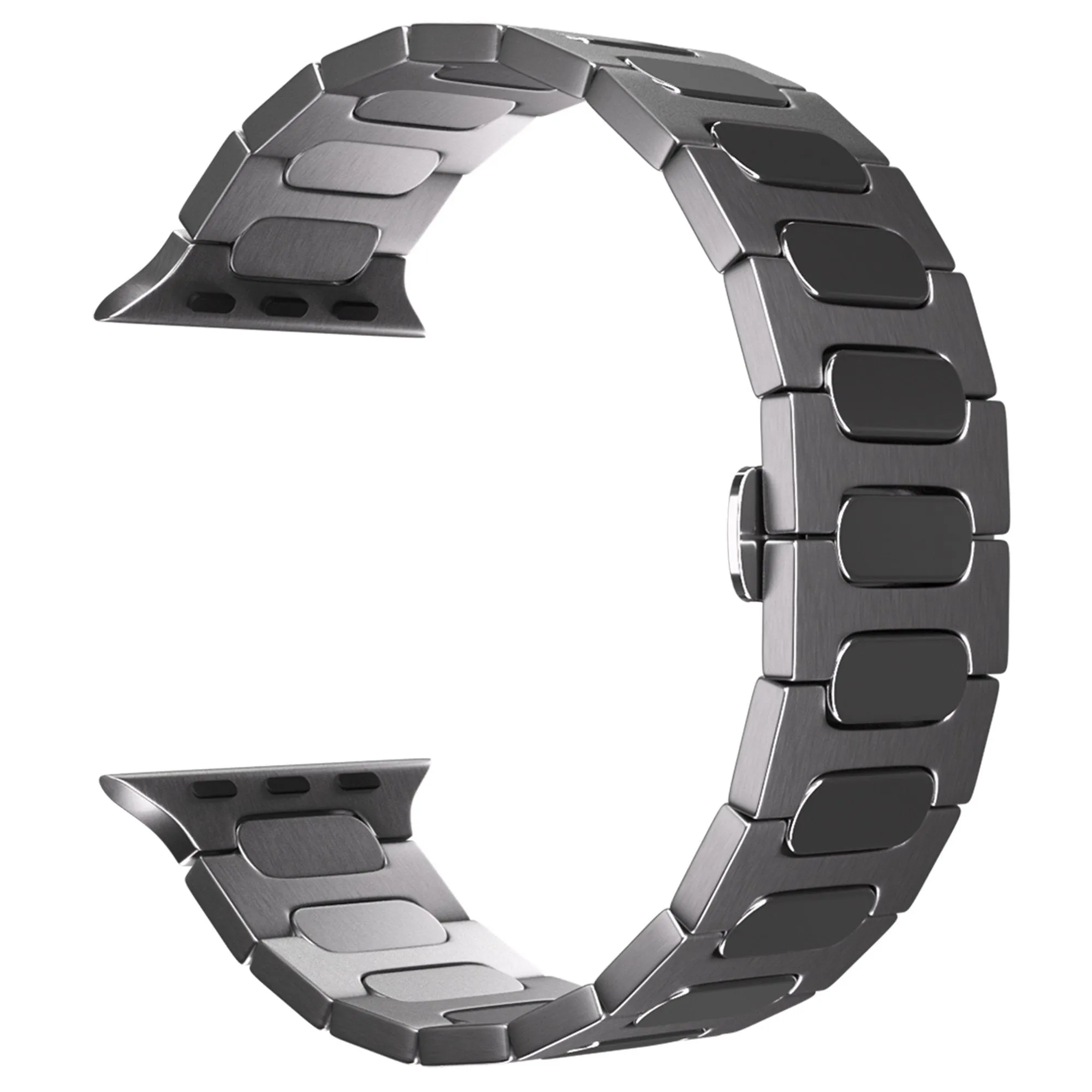 Premium Quality Apple Watch Bullet Titanium Strap (Graphite)  Today Only!