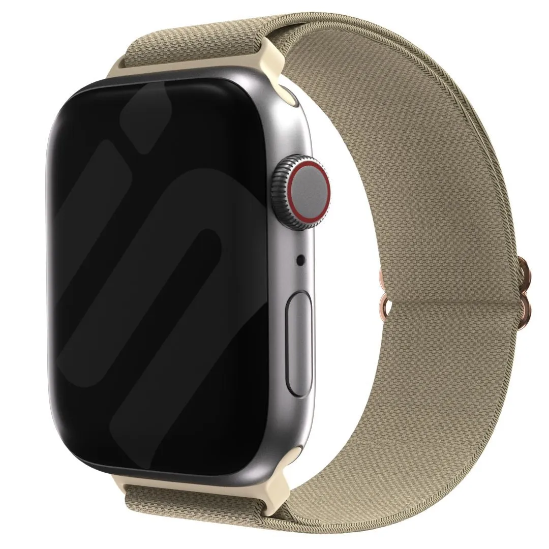 Premium Quality Apple Watch Elastic Strap (Starlight)  Limited Release!
