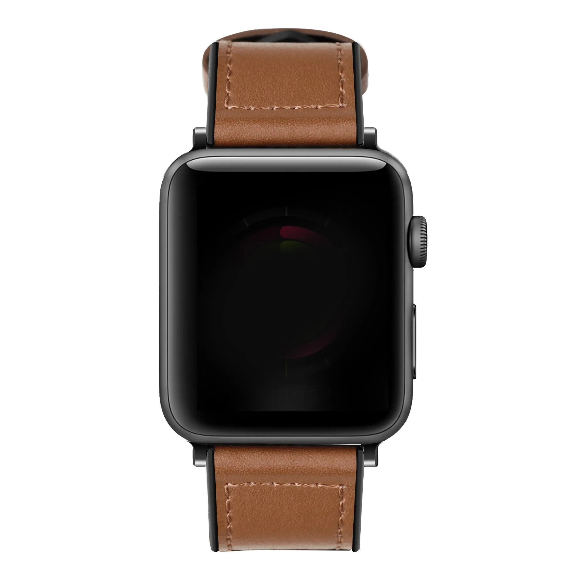 Premium Quality Apple Watch Hybrid Leather Strap with Buckle (Brown)  Almost Sold Out!