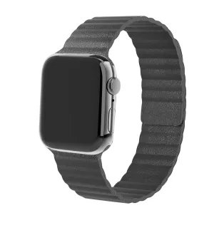Premium Quality Apple Watch Leather Loop Strap (Grey)  Limited Stock!