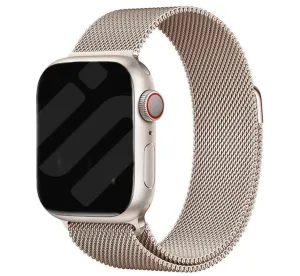 Premium Quality Apple Watch Milanese Strap (Starlight)  Ends Soon!