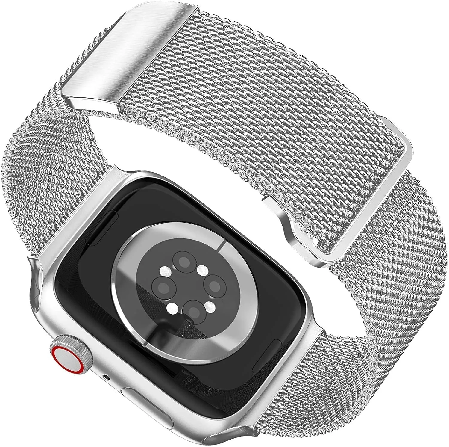 Premium Quality Apple Watch Milanese Strap with Buckle (Silver)  Limited Release!