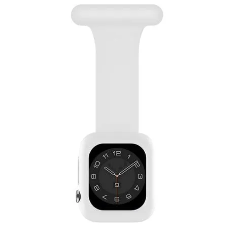 Premium Quality Apple Watch Nurse Fob with Protective Case (White)  Ends Soon!