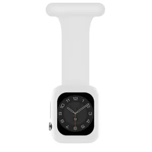 Premium Quality Apple Watch Nurse Fob with Protective Case (White)  Ends Soon!