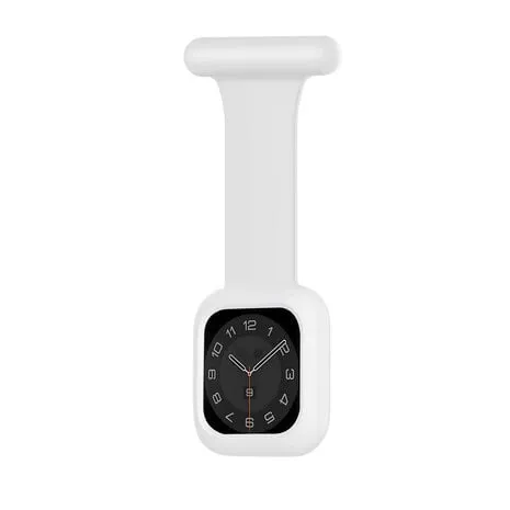 Premium Quality Apple Watch Nurse Fob with Protective Case (White)  Ends Soon!