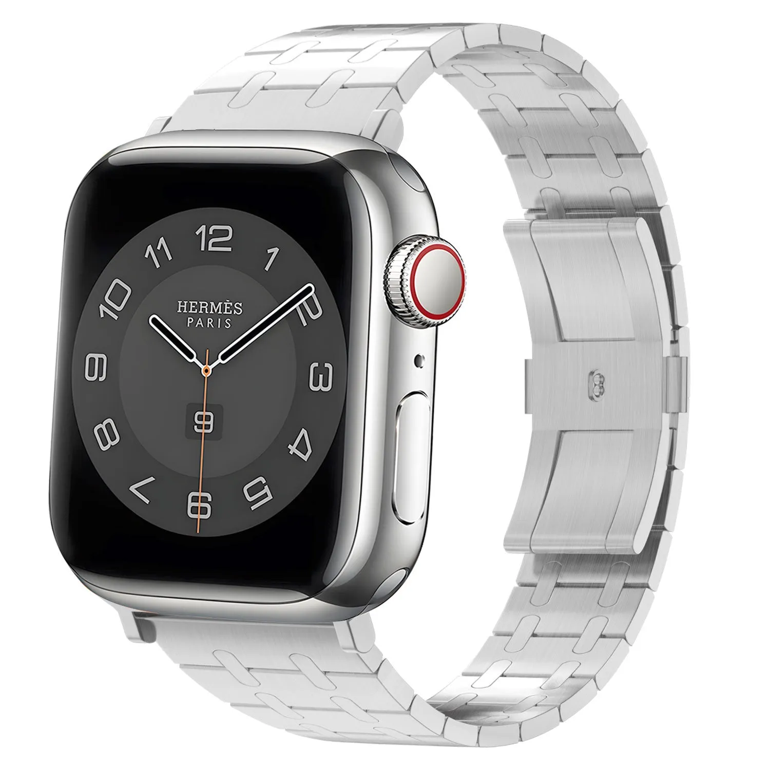 Premium Quality Apple Watch Royal Steel Strap (Silver)  Limited Availability!