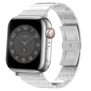 Premium Quality Apple Watch Royal Steel Strap (Silver)  Limited Availability!