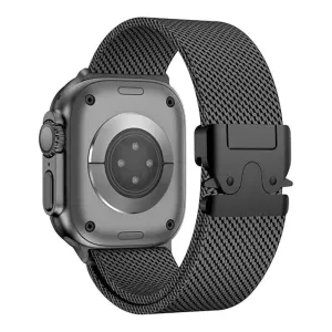Premium Quality Apple Watch Titanium Milanese Strap (Black)  Almost Gone!