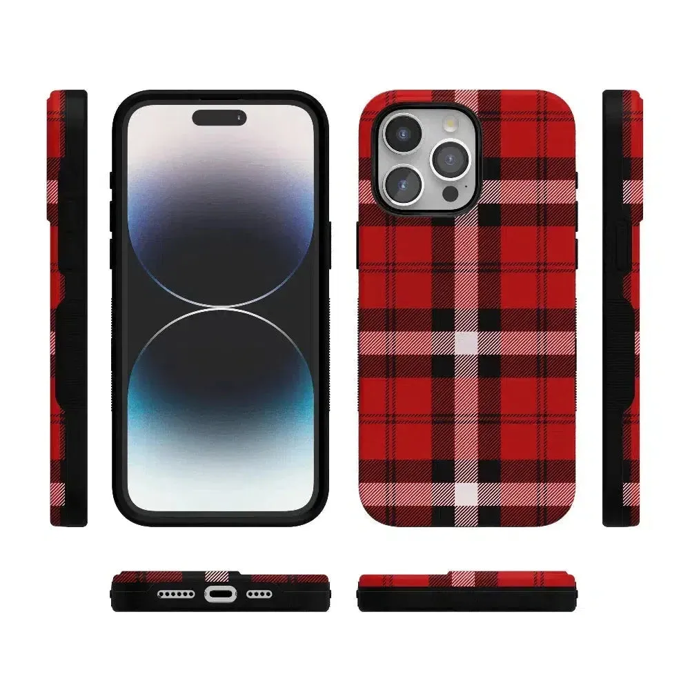 Premium Quality As if! | Red Plaid Case  Last Chance!