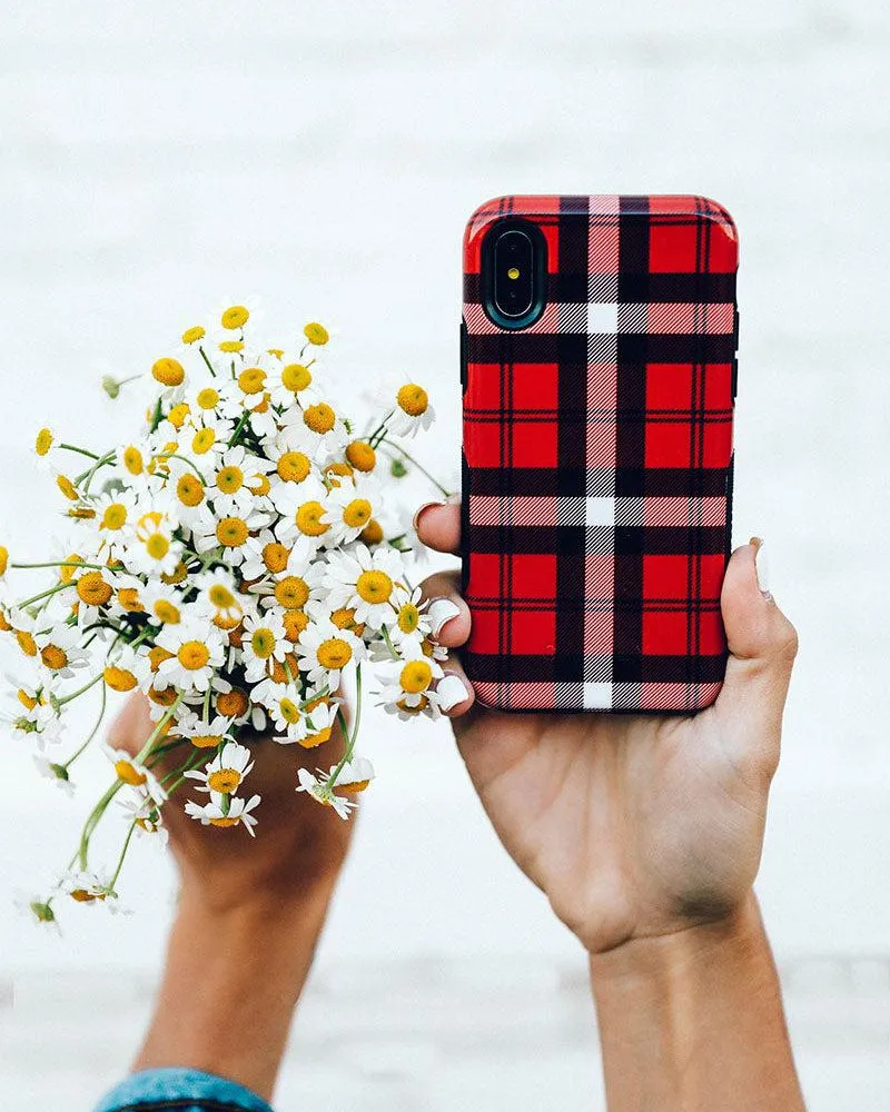 Premium Quality As if! | Red Plaid Case  Last Chance!