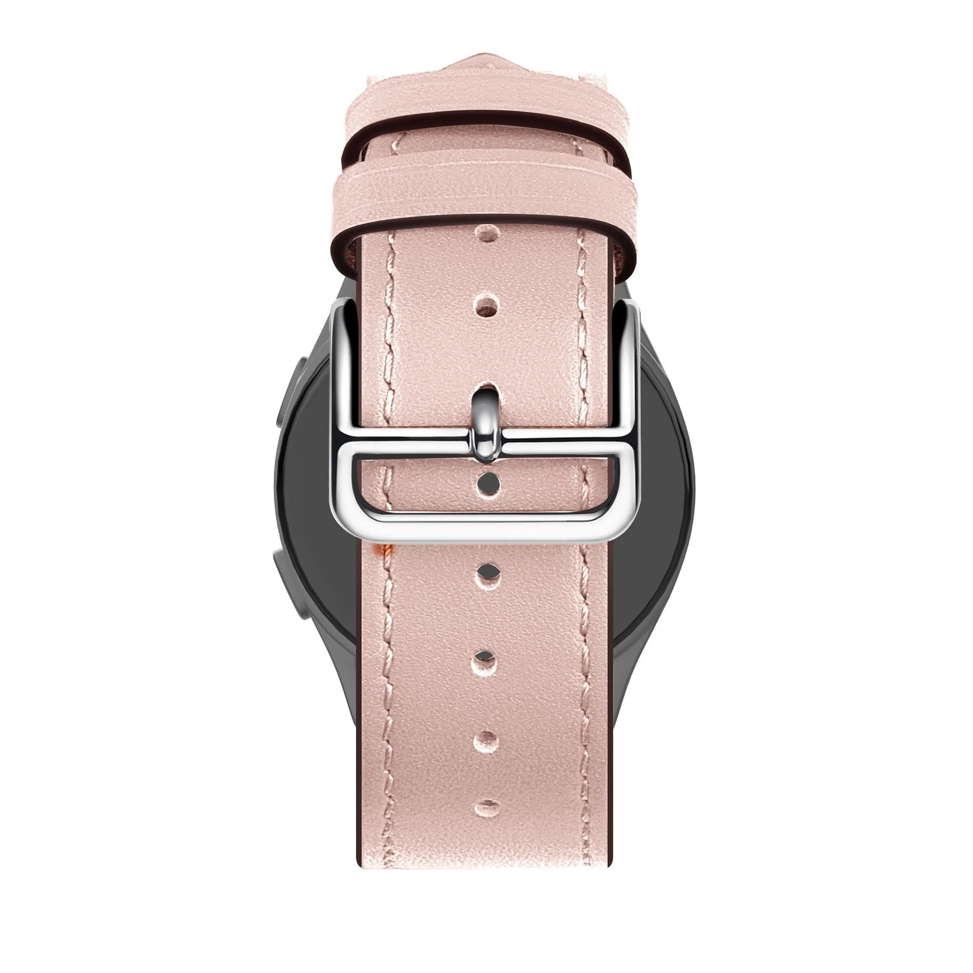 Premium Quality Bandz Amazfit GTS 2 Leather Strap 'Deluxe' (Pink)  Limited Availability!