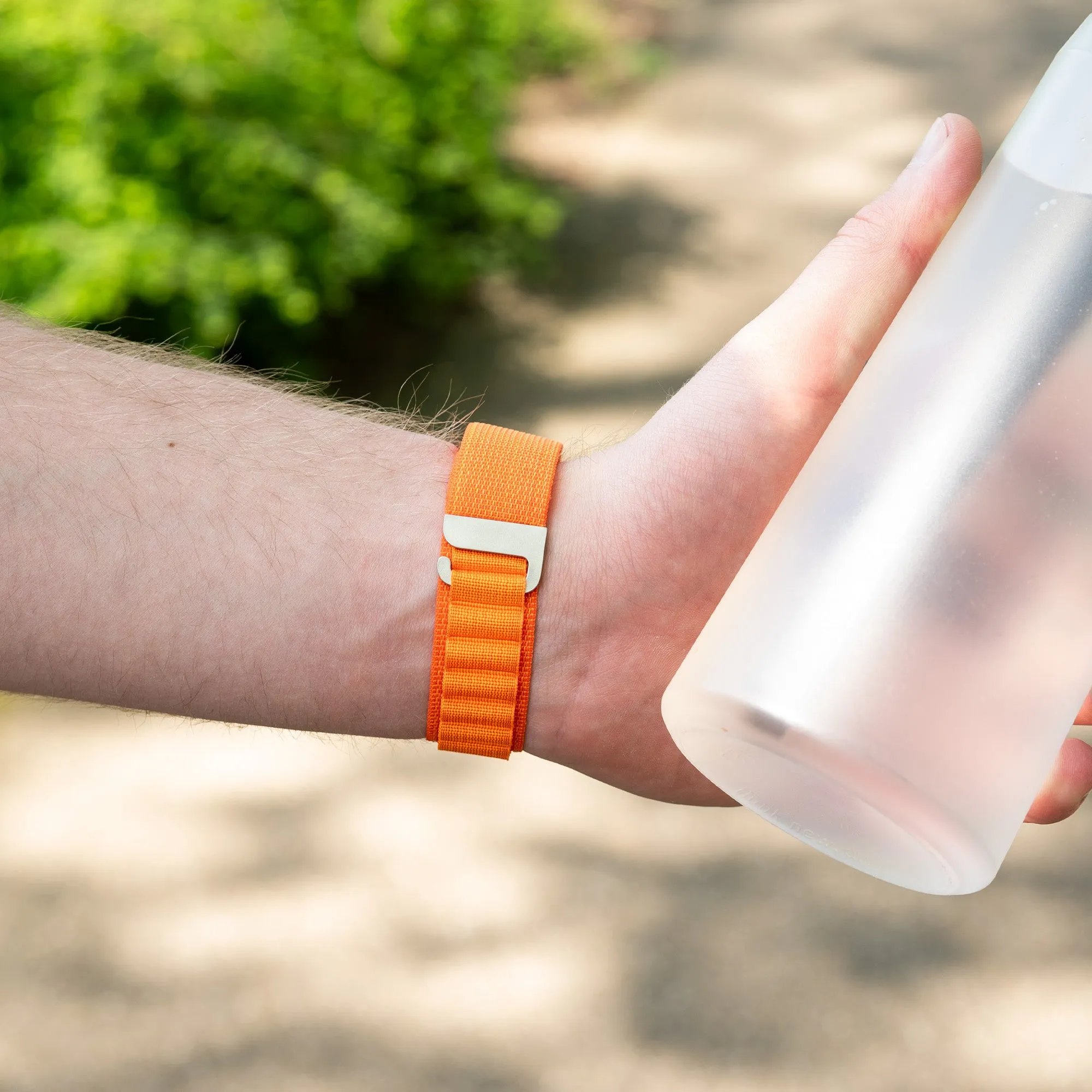 Premium Quality Bandz Apple Watch Alpine Strap (Orange)  Limited Release!